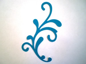 Filigree Duct Tape Die Cut