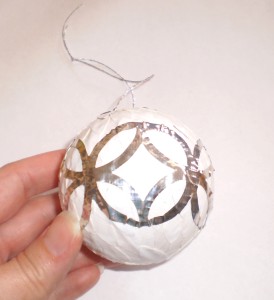 duct tape christmas ornament