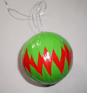 red and green ornament